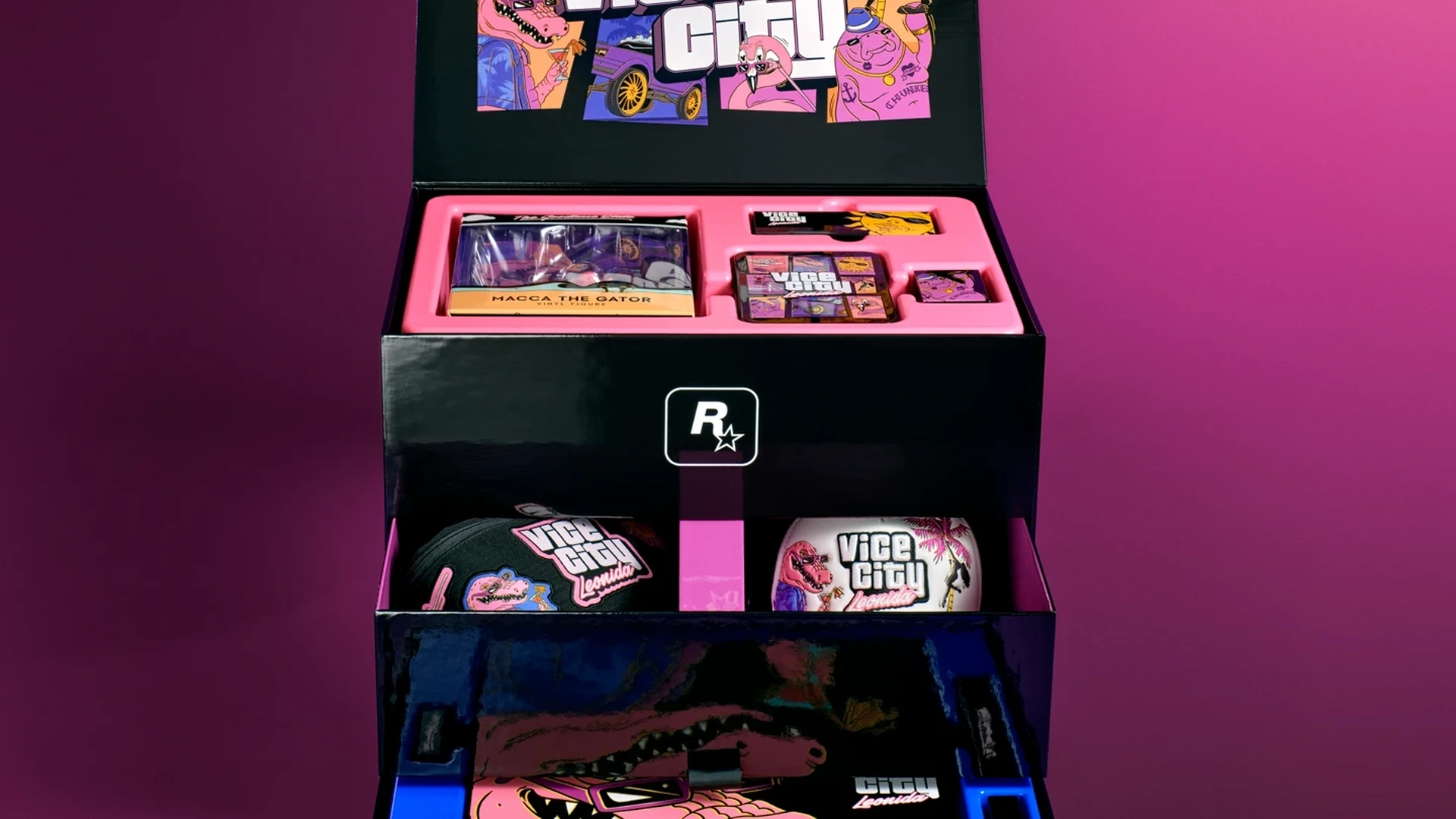 Rockstar eröffnet Vorbestellungen für die Goodtime State: Vice City Collector's Box
